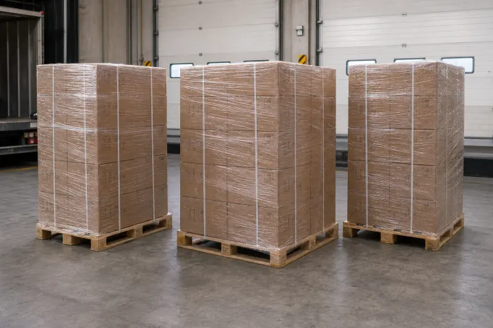 Cajas paletizadas